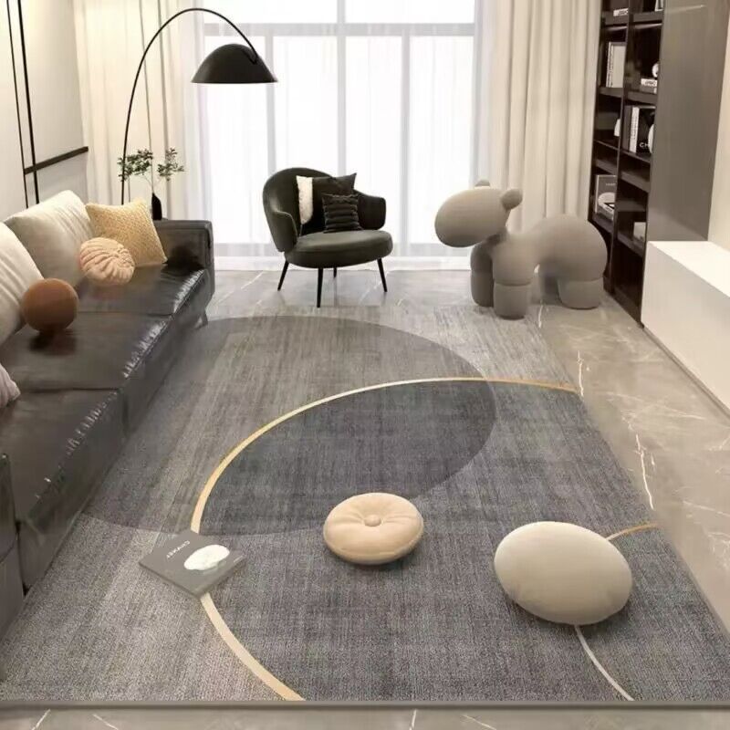Nordic Luxe Geometric Carpet