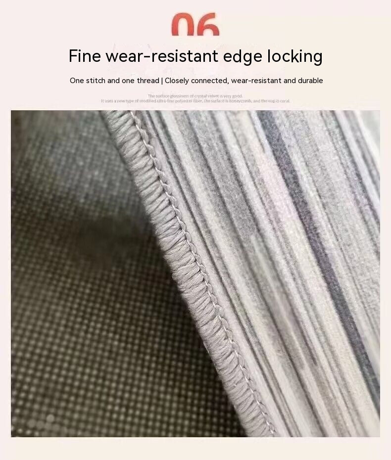 Nordic Luxe Geometric Carpet