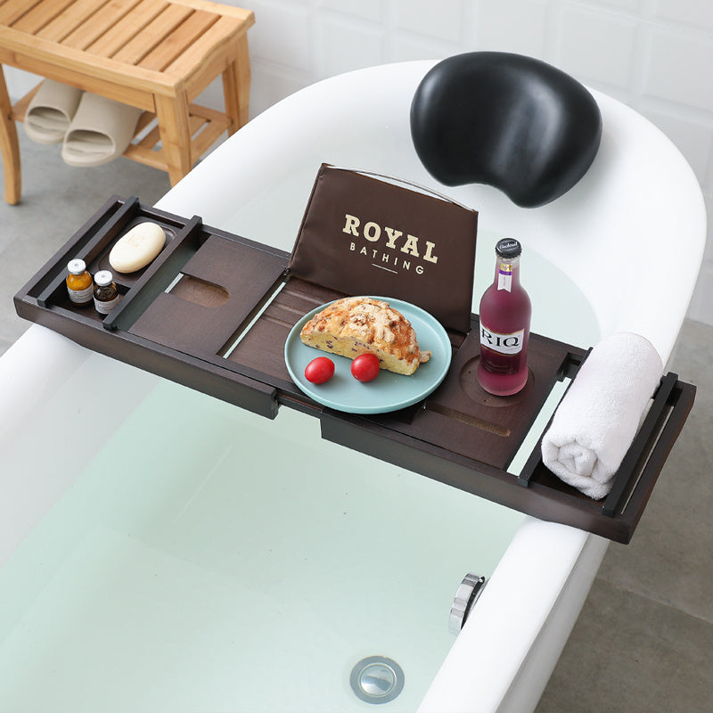 Light Luxury Retractable Bathroom Shelf