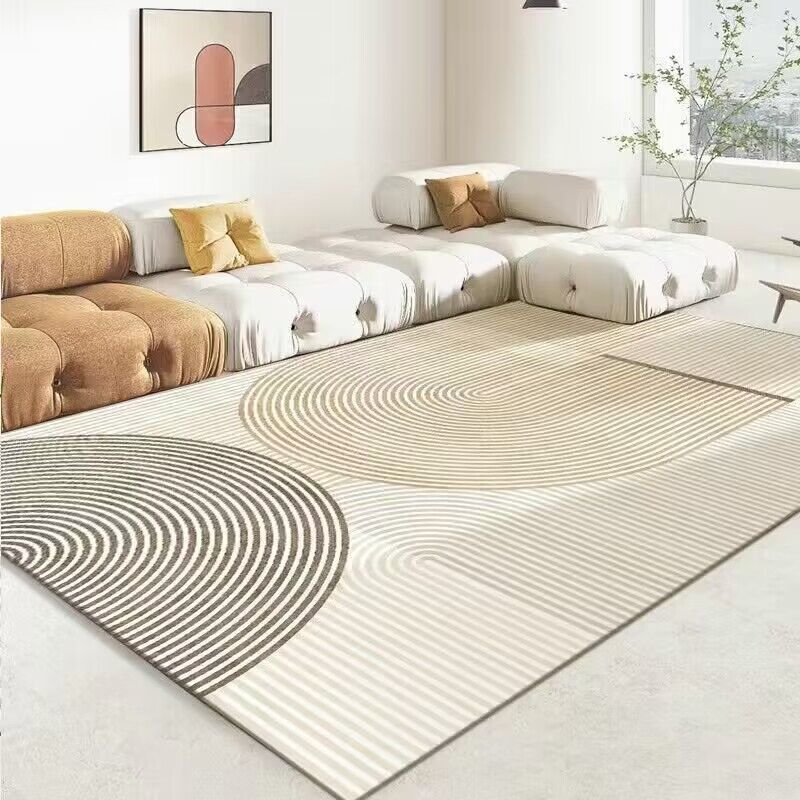 Nordic Luxe Geometric Carpet