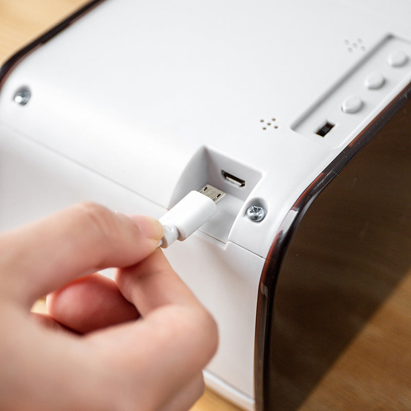 Smart Alarm Clock Tissue Box