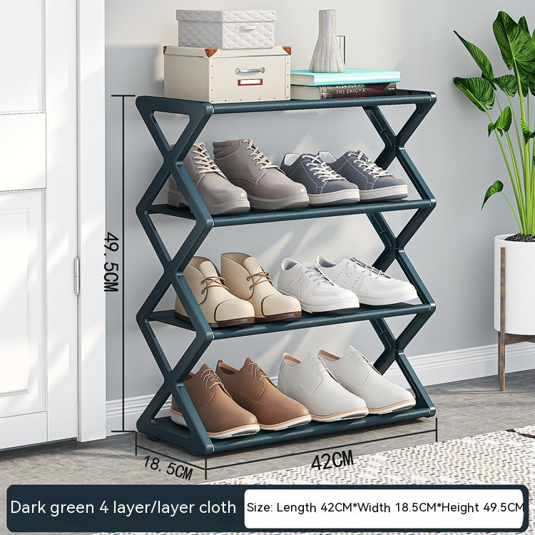 X-type Double-layer Shoe Cabinet
