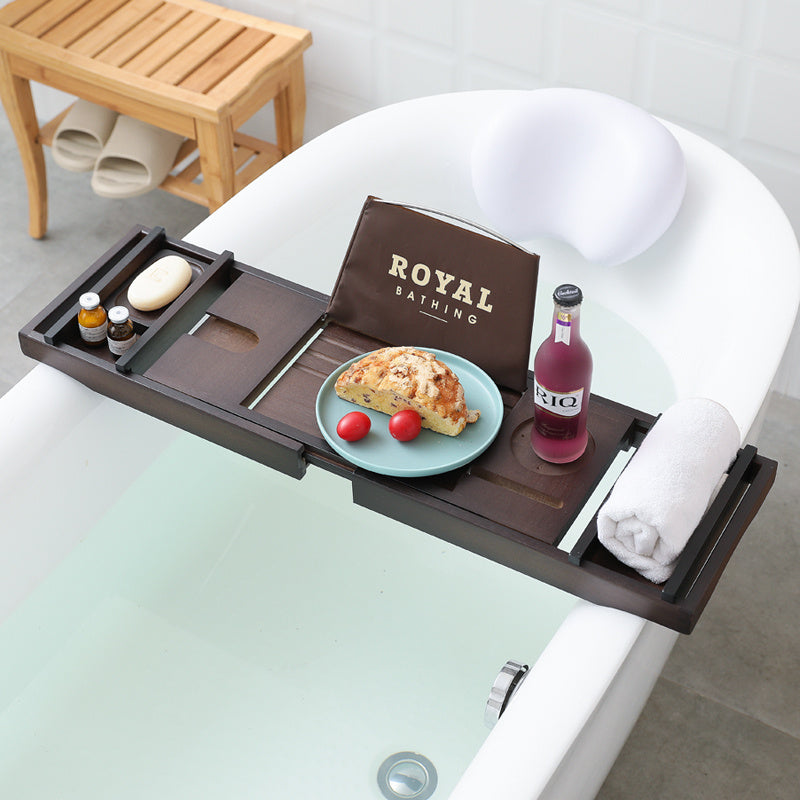 Light Luxury Retractable Bathroom Shelf