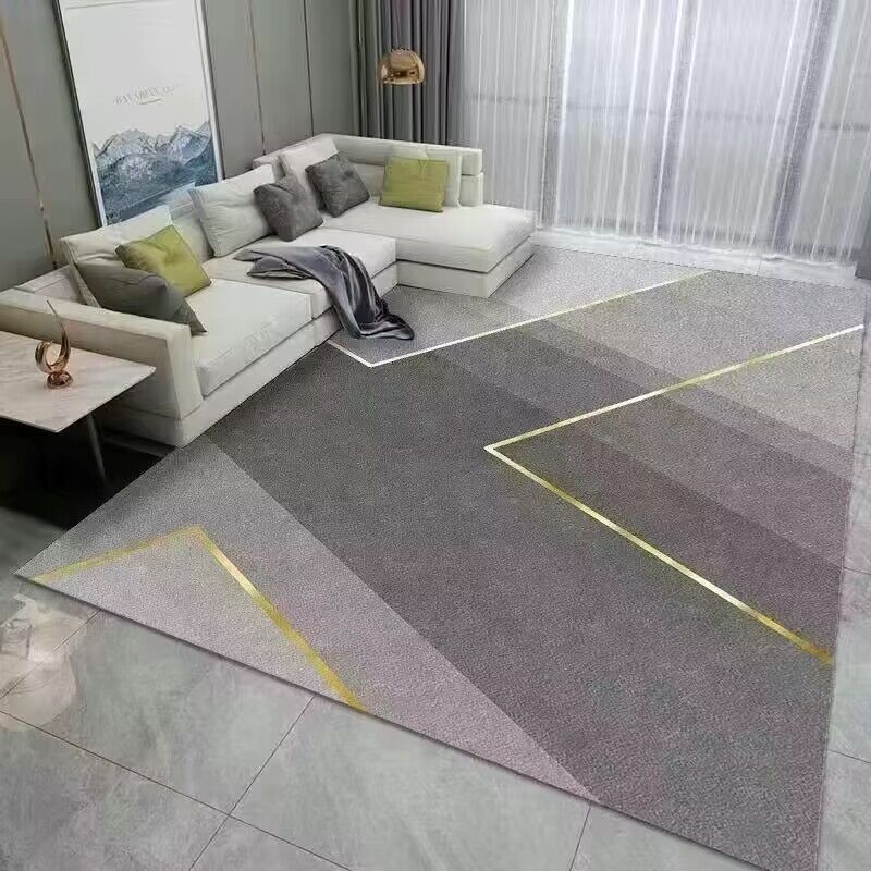 Nordic Luxe Geometric Carpet