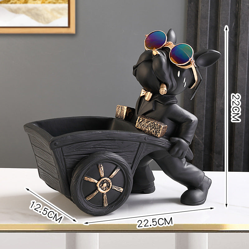 Bulldog Cart Remote Holder Organizer