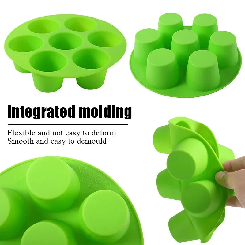 Air Fryer Baking Pan & Silicone Muffin Mould Set