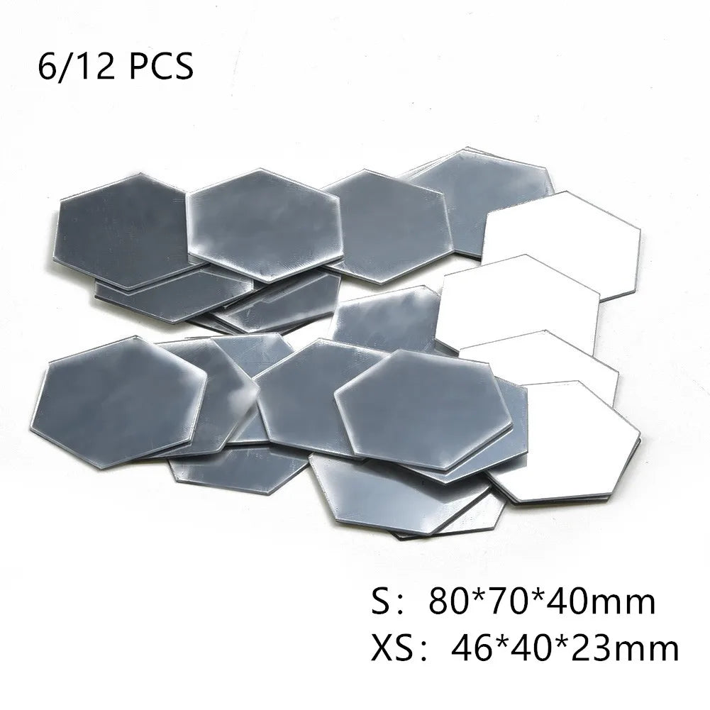 Hexagon Acrylic Mirror Wall Stickers