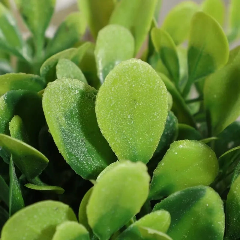 Small Faux Potted Plant Decor