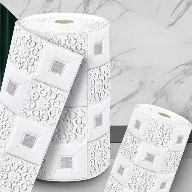 3D Ceiling Foam Panel Wallpaper