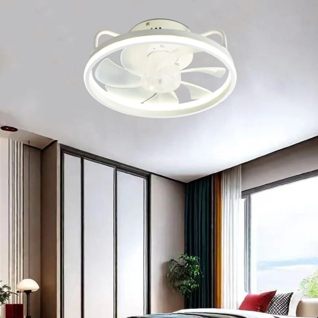 2-in-1 Smart Ceiling Fan with LED Light