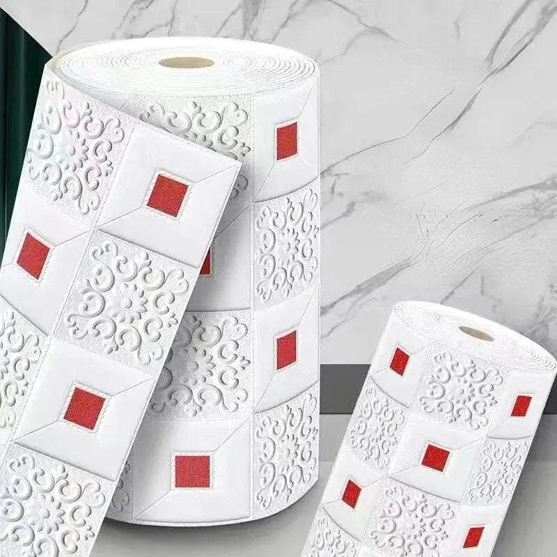 3D Ceiling Foam Panel Wallpaper