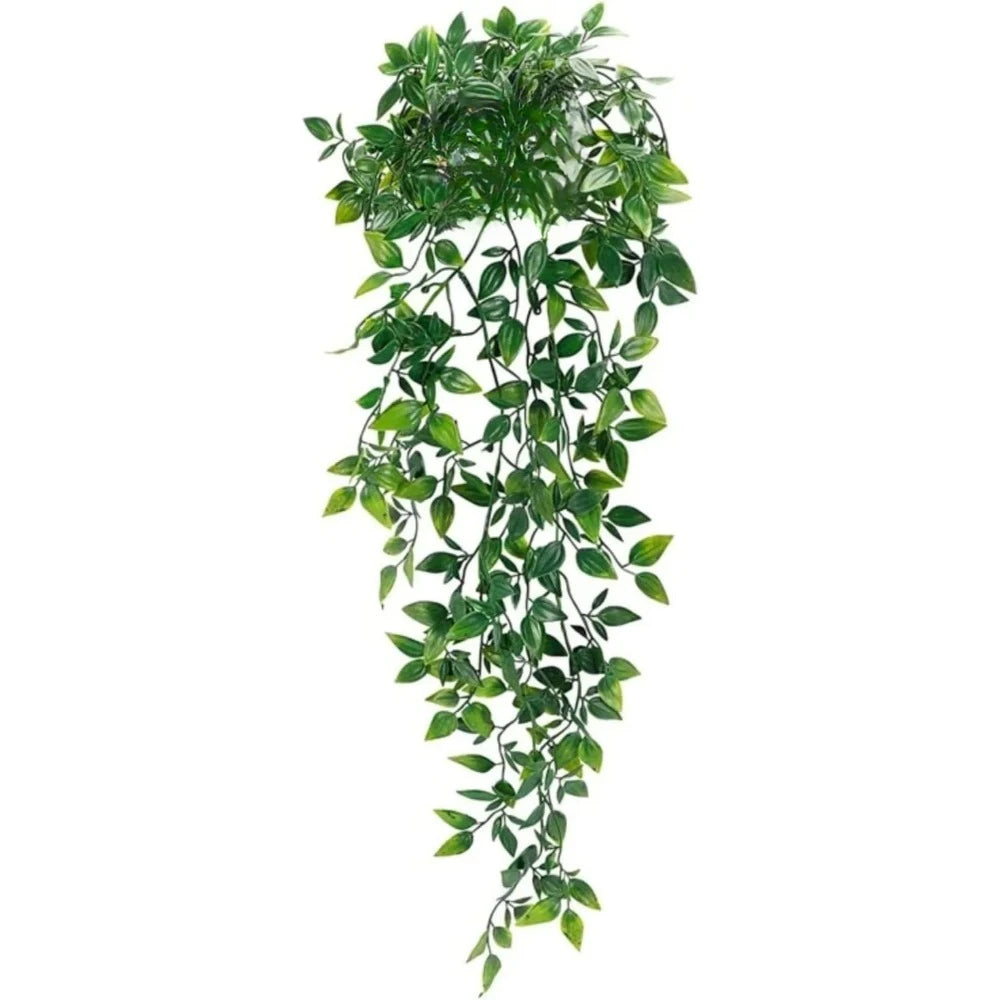 Artificial Hanging Ivy Vine 34in Fake Greenery Decor