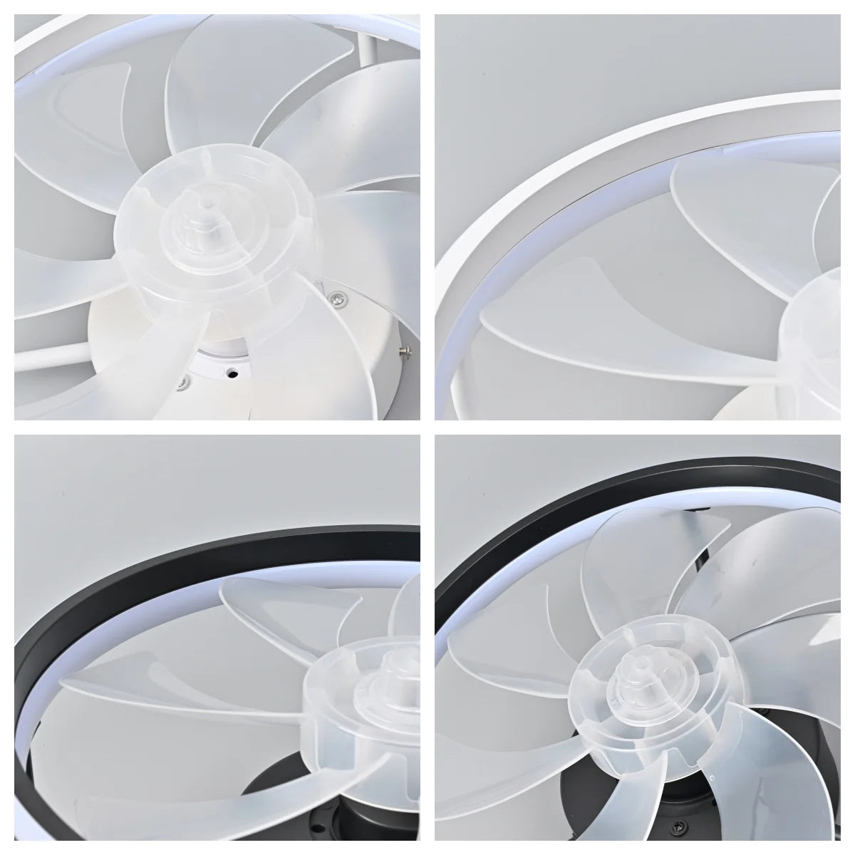 2-in-1 Smart Ceiling Fan with LED Light