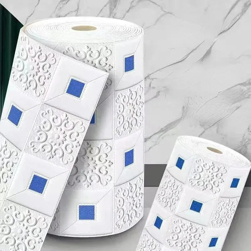 3D Ceiling Foam Panel Wallpaper