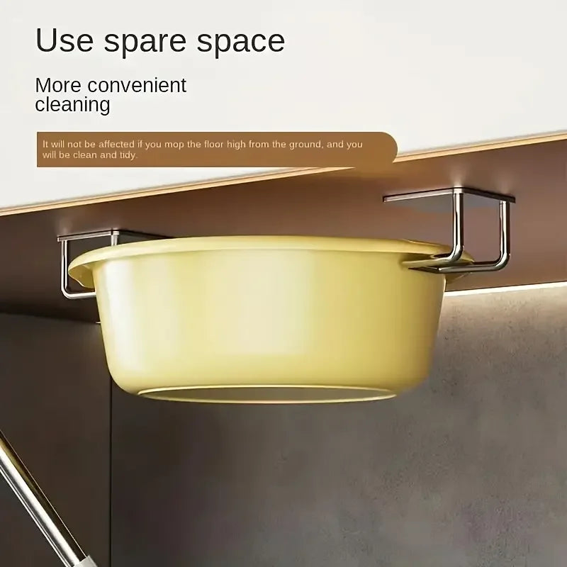 4Pcs Punch-Free Kitchen Rack