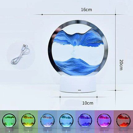 Creative 3D Quicksand Bedside Lamp