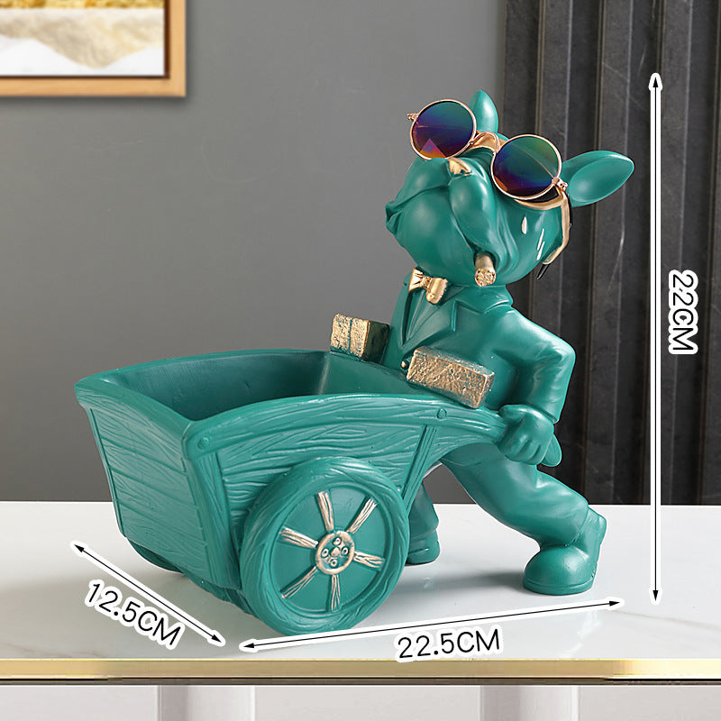 Bulldog Cart Remote Holder Organizer