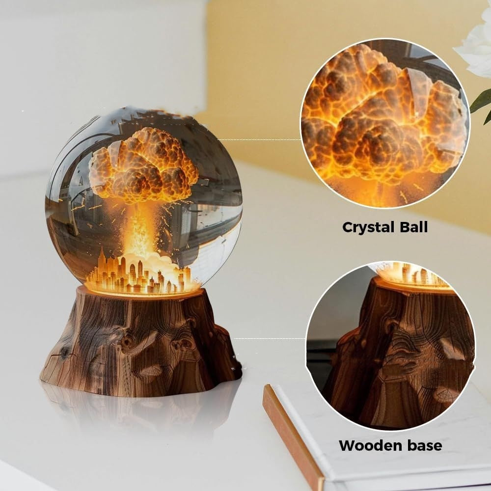 Atomic Bomb Explosion Table Lamp