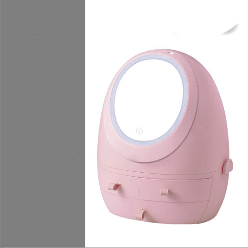 Smart LED Mirror with Desk Lamp