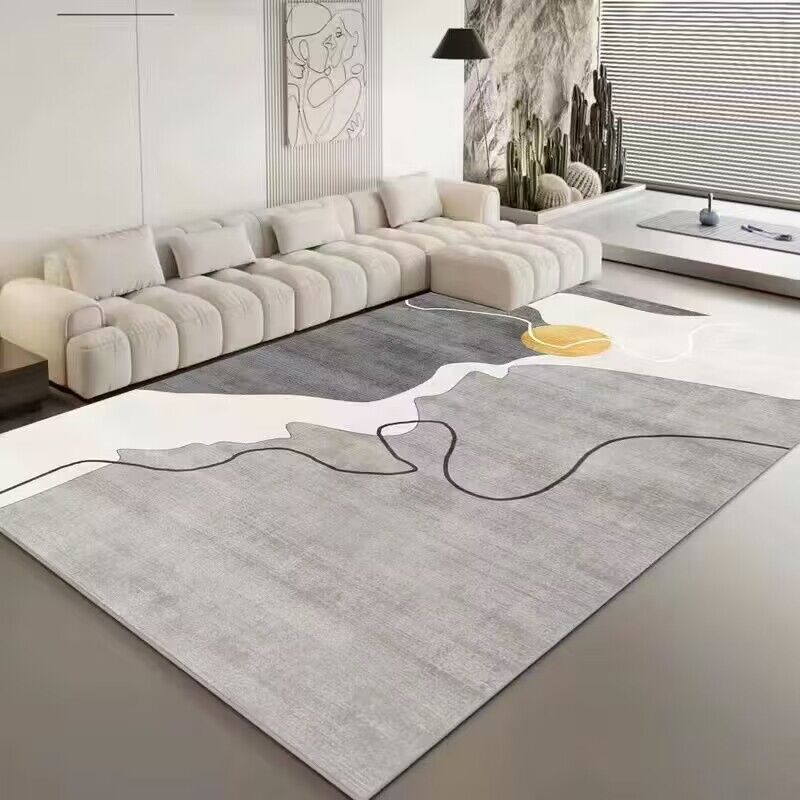 Nordic Luxe Geometric Carpet