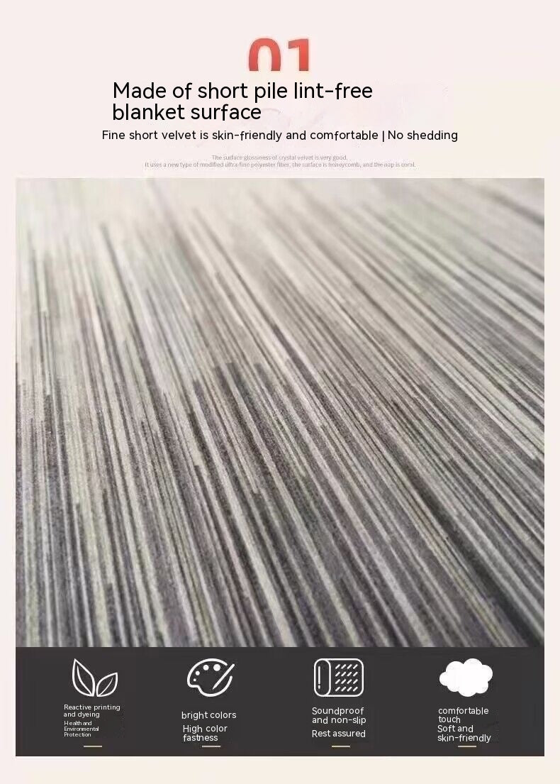 Nordic Luxe Geometric Carpet