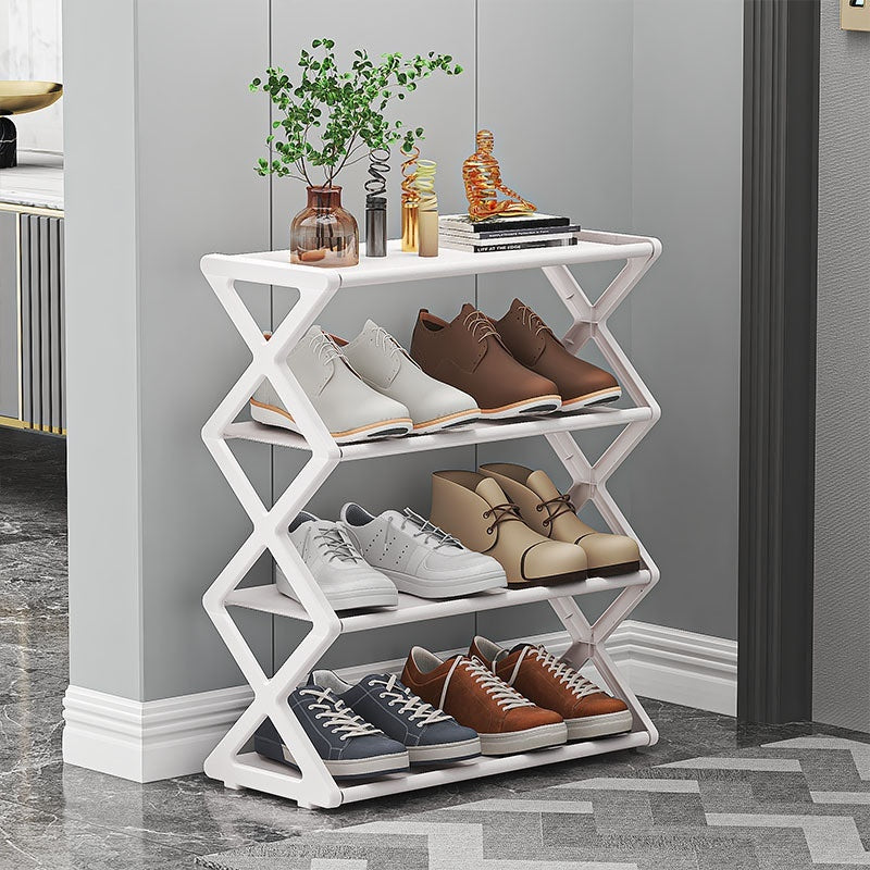 X-type Double-layer Shoe Cabinet