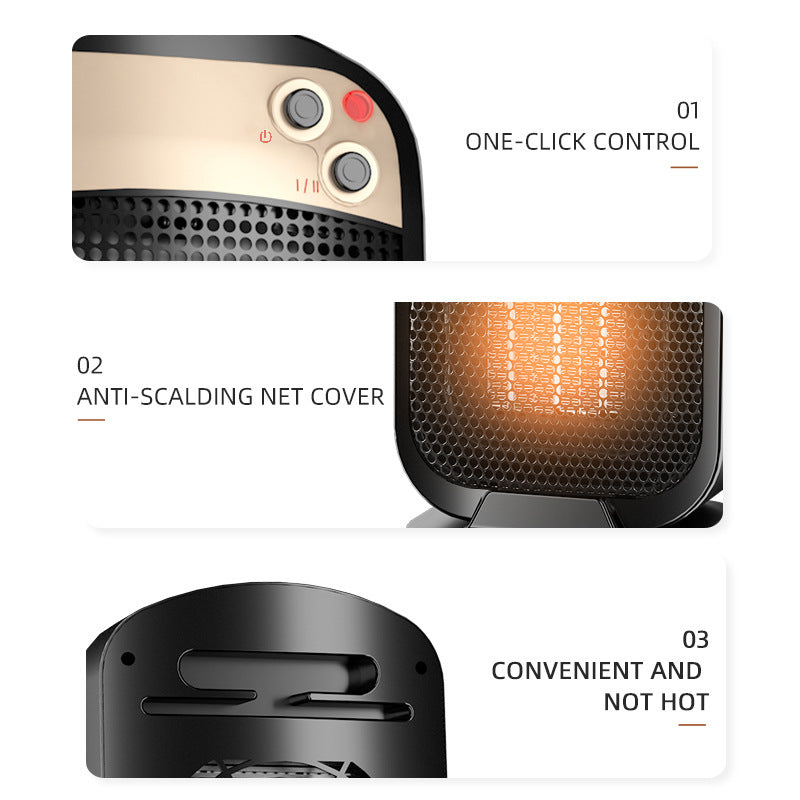 Compact Vertical Heater for Home & Office