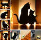 LED Animal Dog Cat Shape Smart Sound Wall Lamp