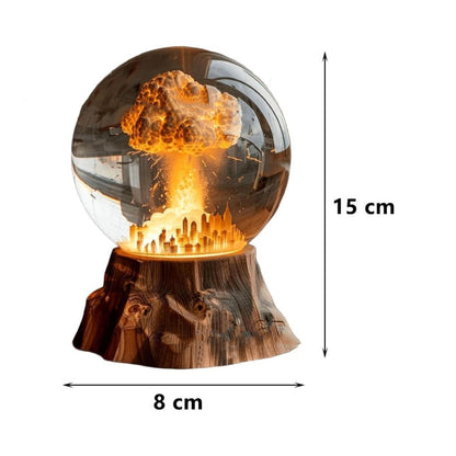Atomic Bomb Explosion Table Lamp