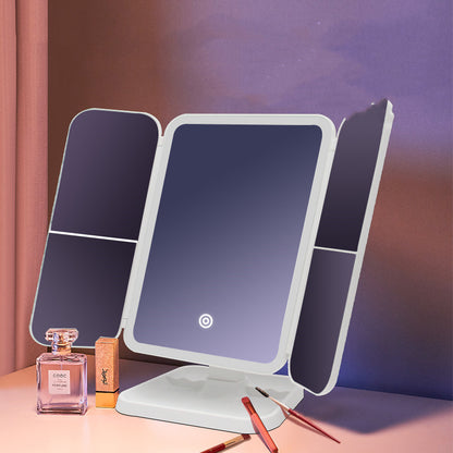 Smart LED Mirror with Desk Lamp