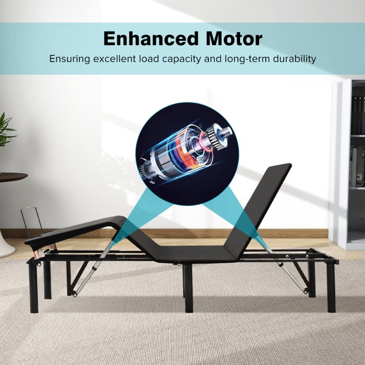 Smart Bed Frame with Wireless Control