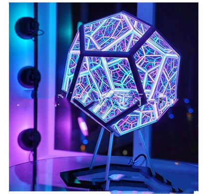 Smart Infinite Dodecahedron Galaxy LED Night Light