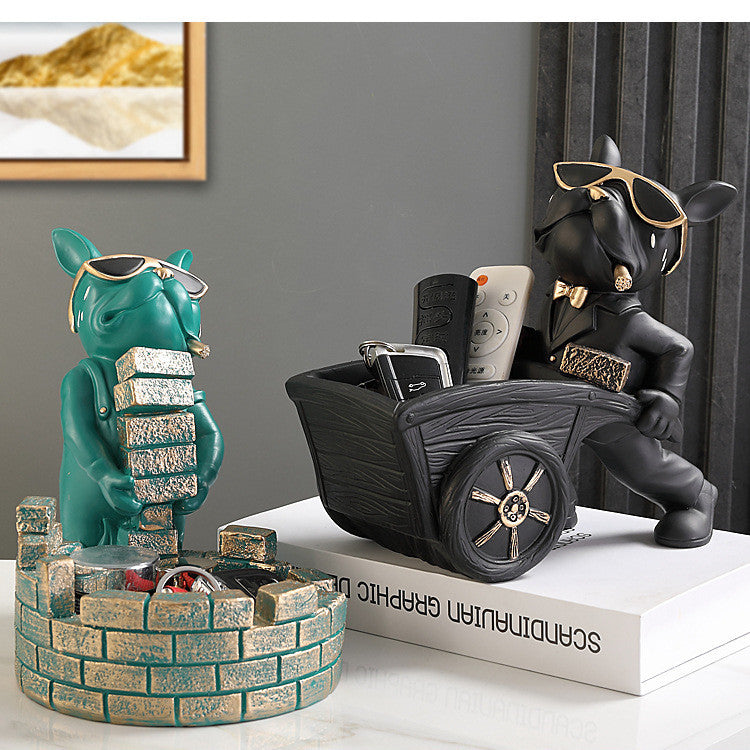 Bulldog Cart Remote Holder Organizer