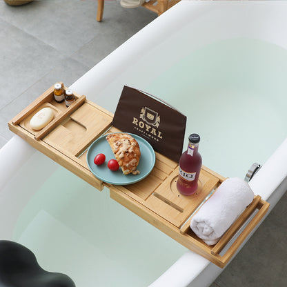 Light Luxury Retractable Bathroom Shelf