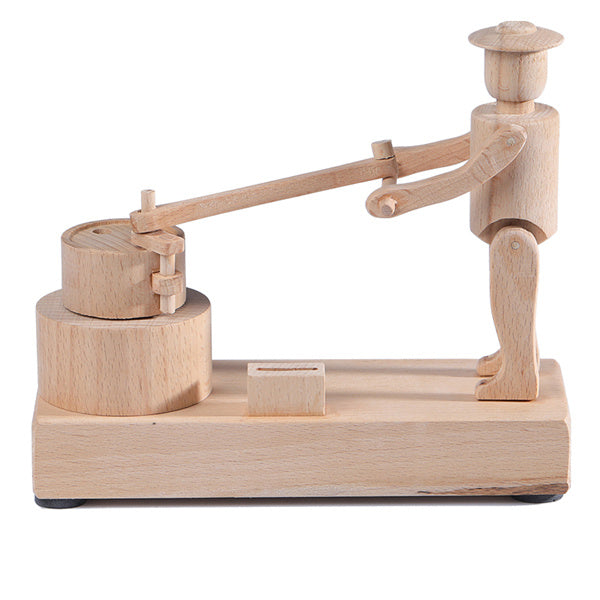 Beech Puppet Toy Office Decorations