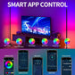 Smart RGB Corner Floor Lamp with App Control