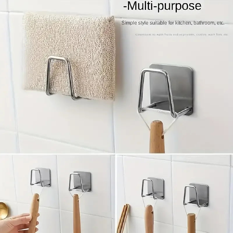 4Pcs Punch-Free Kitchen Rack