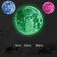 3D Glow-in-the-Dark Moon Sticker