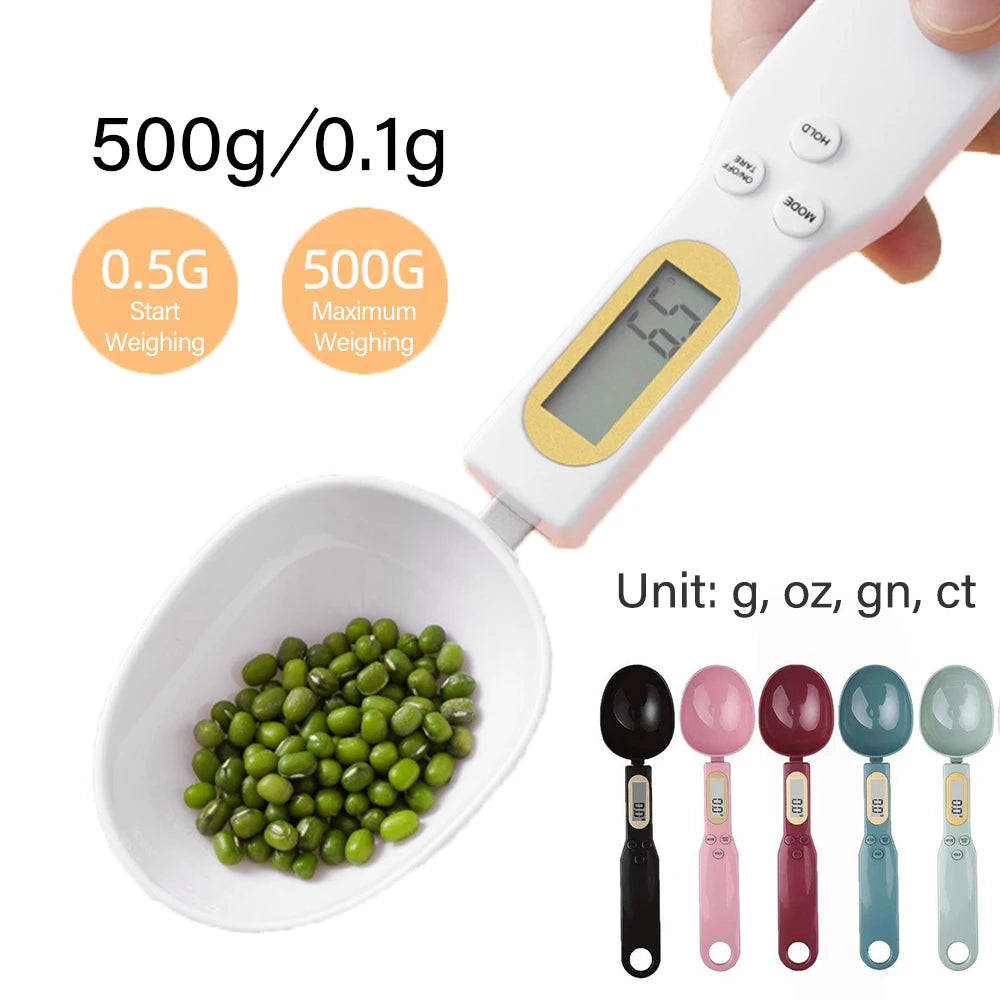 500g Digital Measuring Spoon Scale with LCD Display