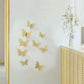 12PCS 3D Metal Butterfly Wall Decor