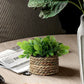 Small Faux Potted Plant Decor