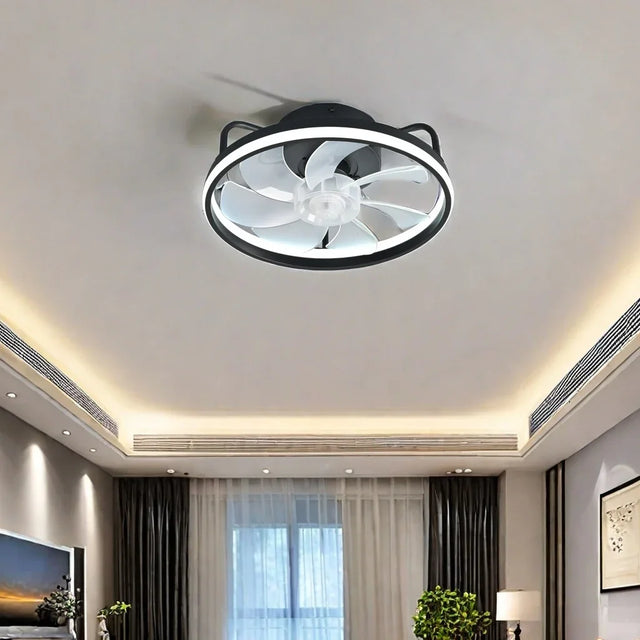 2-in-1 Smart Ceiling Fan with LED Light