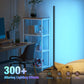 Smart RGB Corner Floor Lamp with App Control