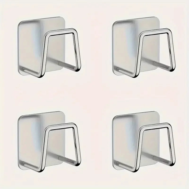4Pcs Punch-Free Kitchen Rack