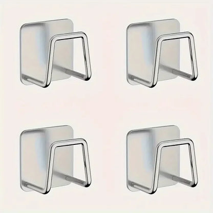 4Pcs Punch-Free Kitchen Rack