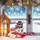 Christmas Snowflake Window Clings Festive Glass Decor