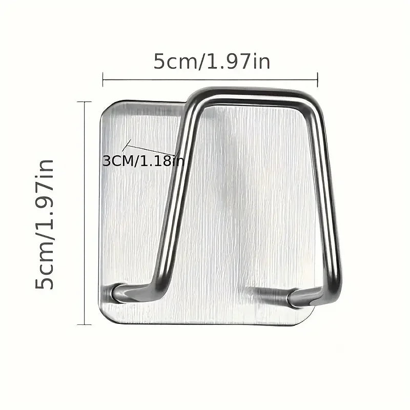 4Pcs Punch-Free Kitchen Rack