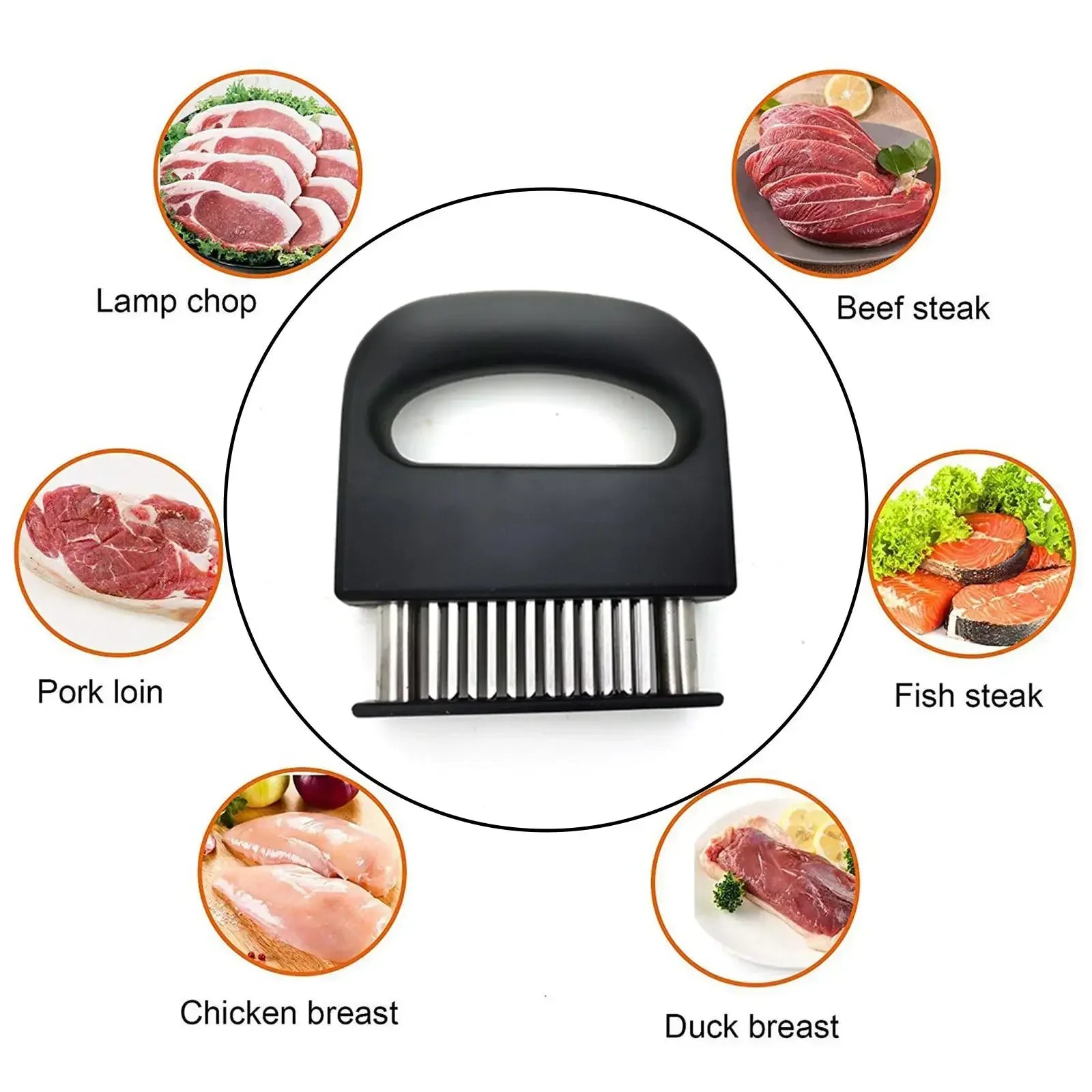 48-Steel Needle Meat Tenderizer