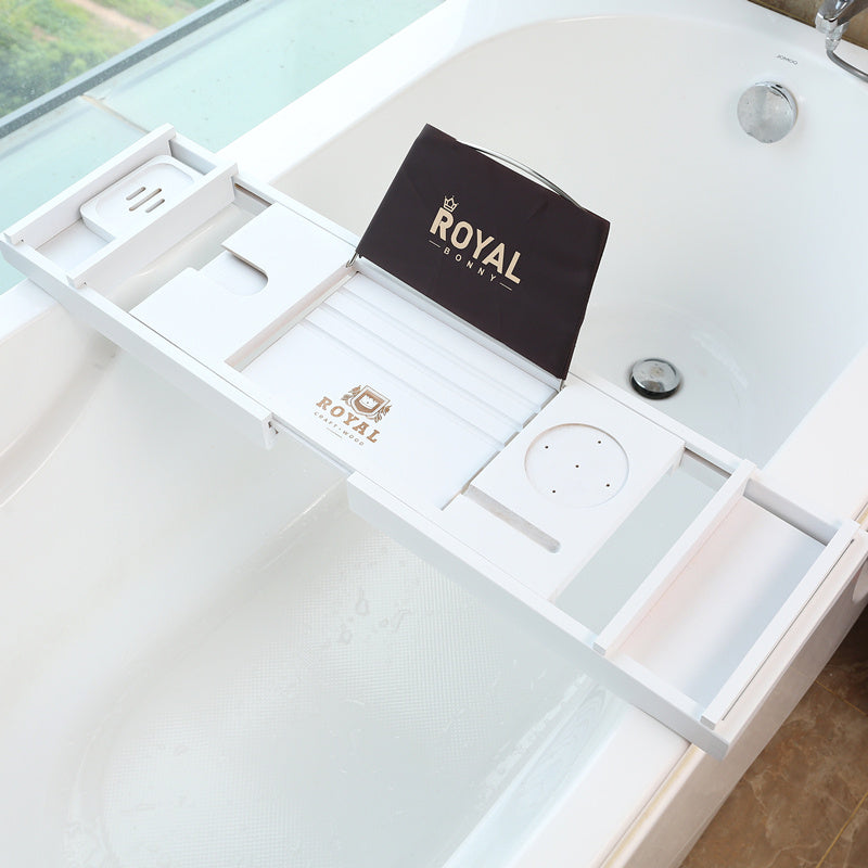 Light Luxury Retractable Bathroom Shelf
