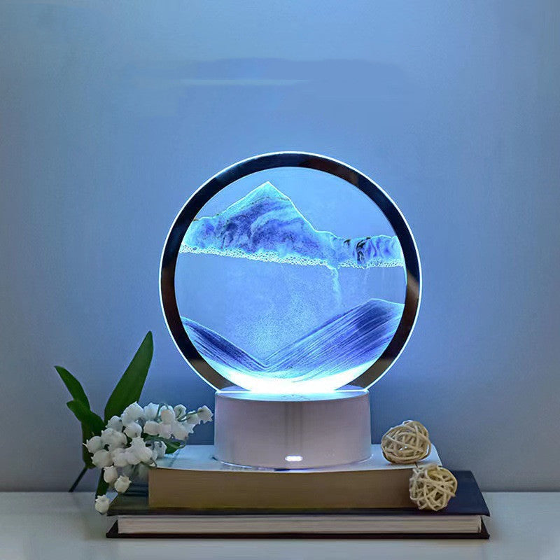 Creative 3D Quicksand Bedside Lamp